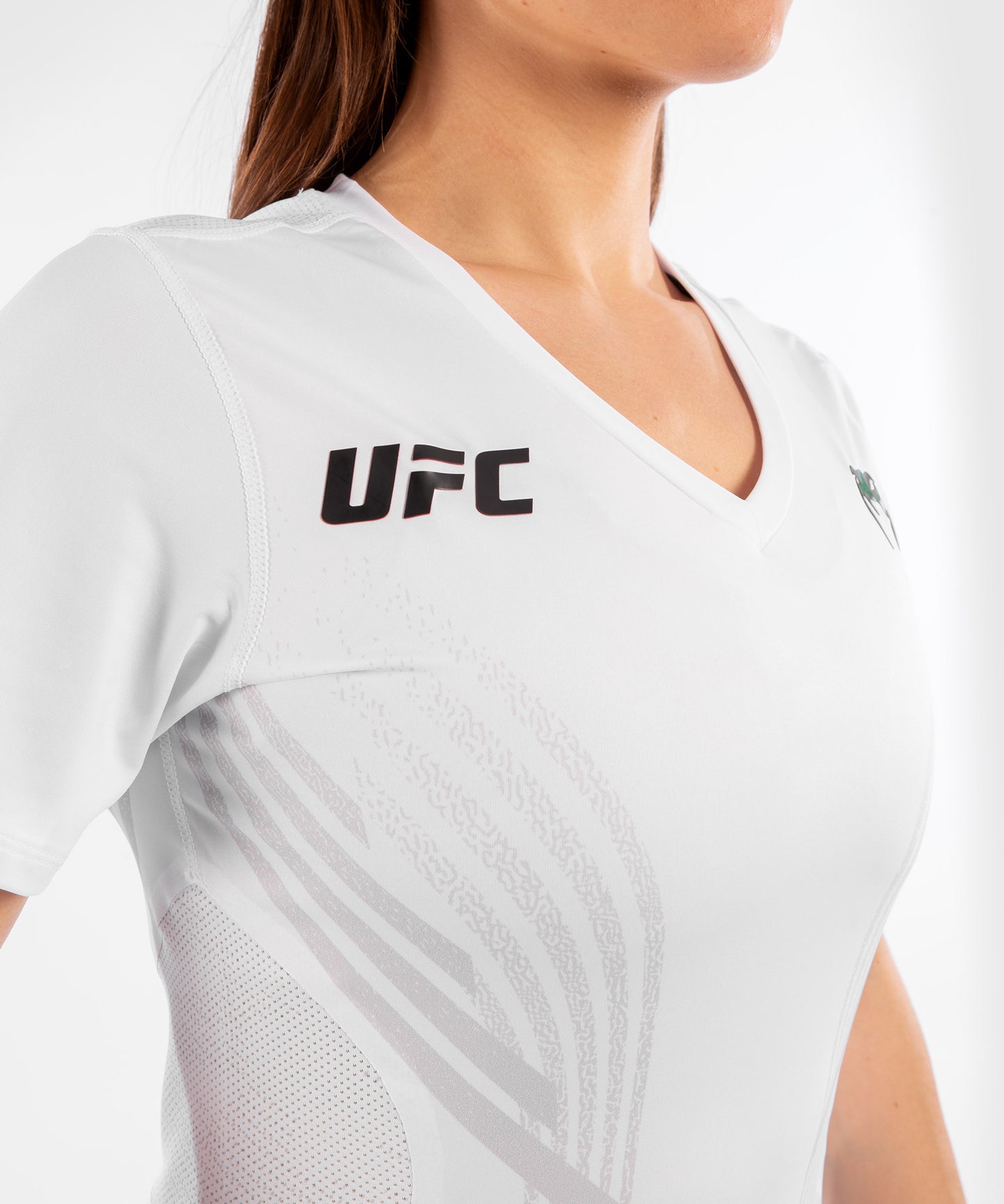 UFC Venum Personalisiert Authentic Fight Night Damen Walkout Trikot - Weiß