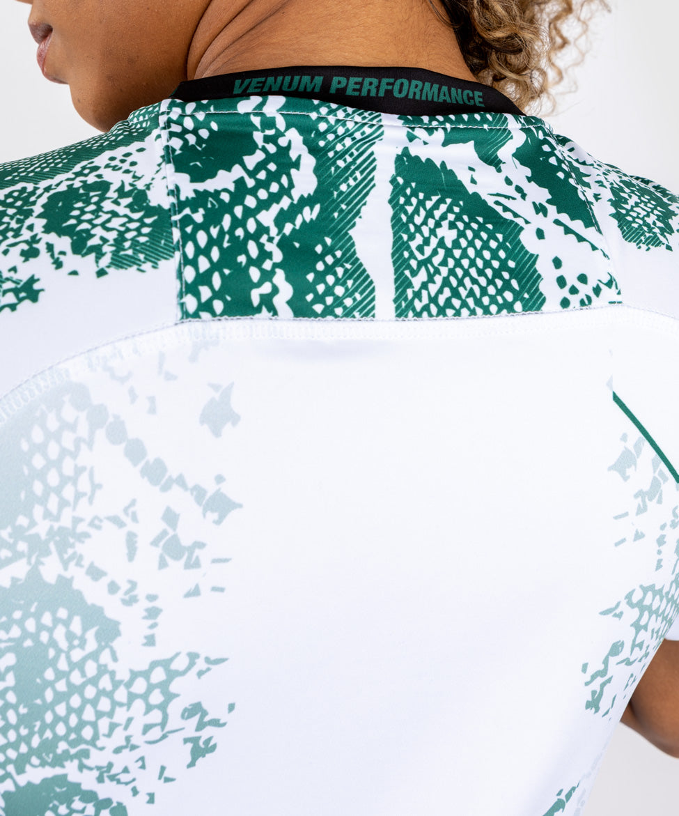 UFC Adrenaline by Venum Authentic Fight Night Damen Walkout Trikot - Emerald Edition - Weiß/Grün