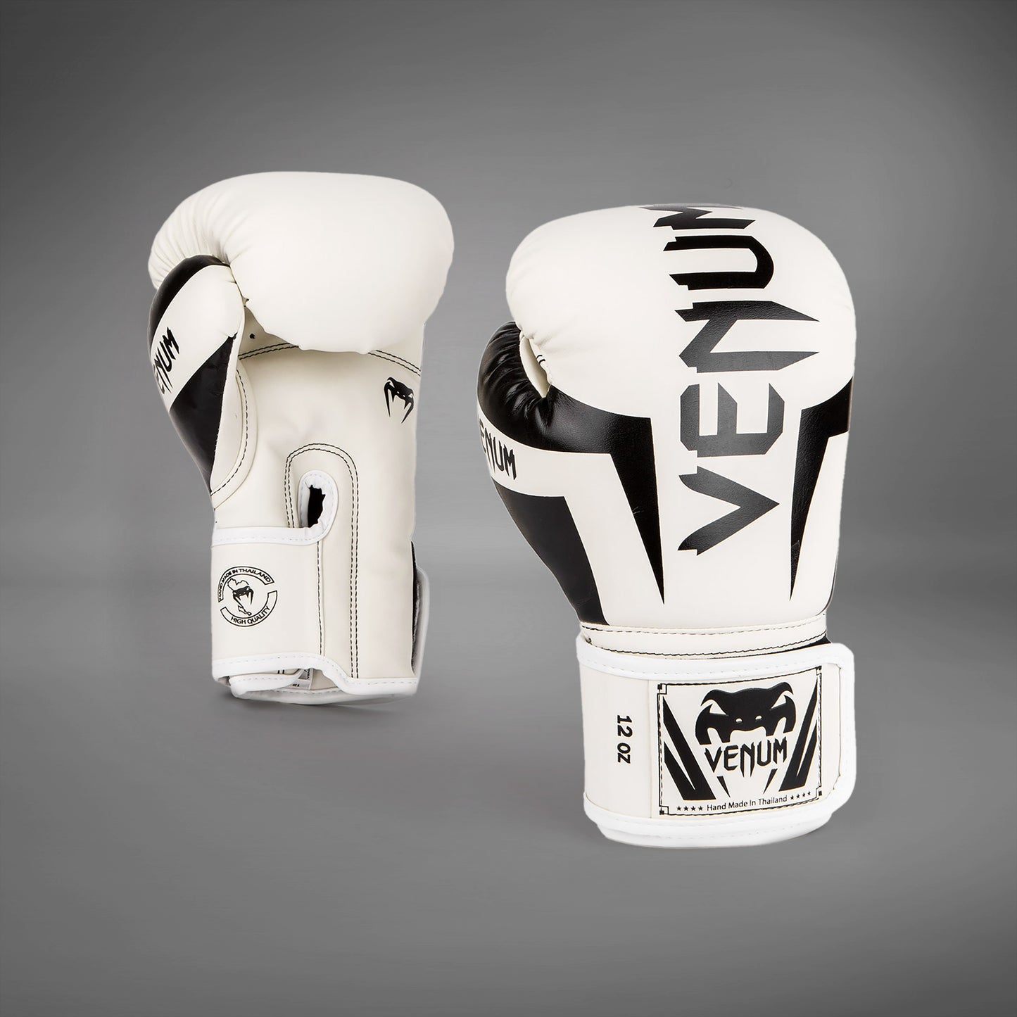 Venum Elite Boxhandschuhe - Weiß/Schwarz