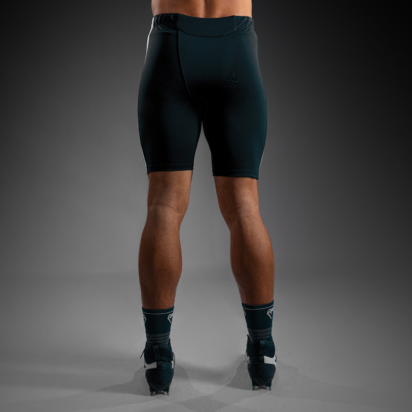 Venum Elite Fußball Kompressionsshorts - Schwarz