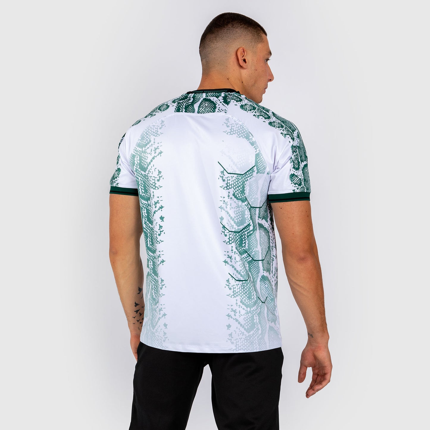 UFC Adrenaline by Venum Authentic Fight Night Trikot für Männer - Emerald Edition - Weiß/Grün