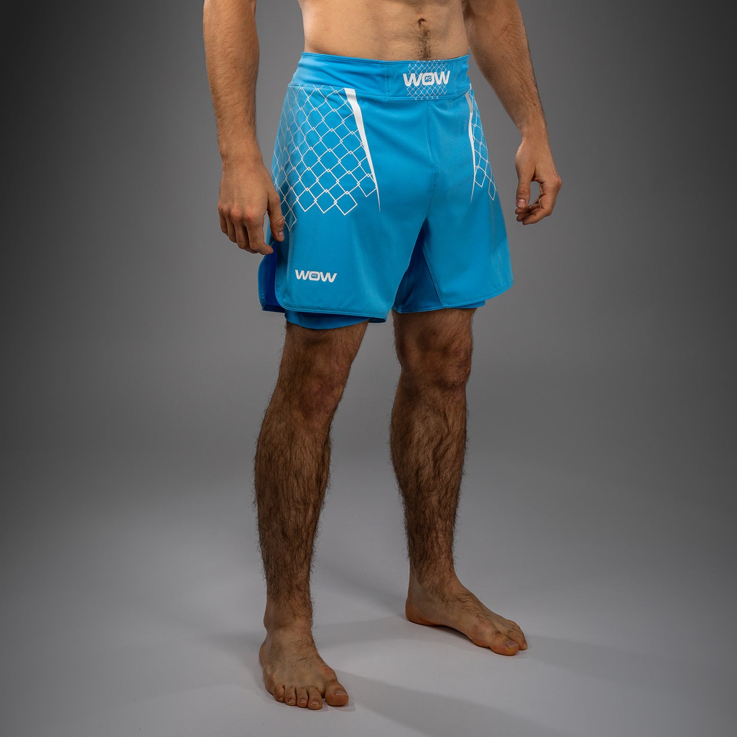 Venum x WOW FC Herren Kampfhosen - Pacific Blue