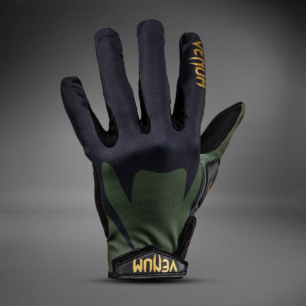 Venum MX Summer Motorsports-Handschuhe - Schwarz/Grün/Gold