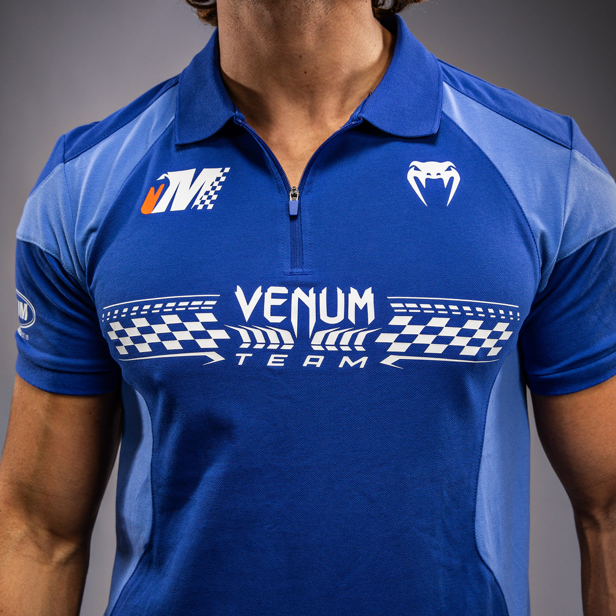 Venum Motorsports Baumwoll-Polo - Königsblau