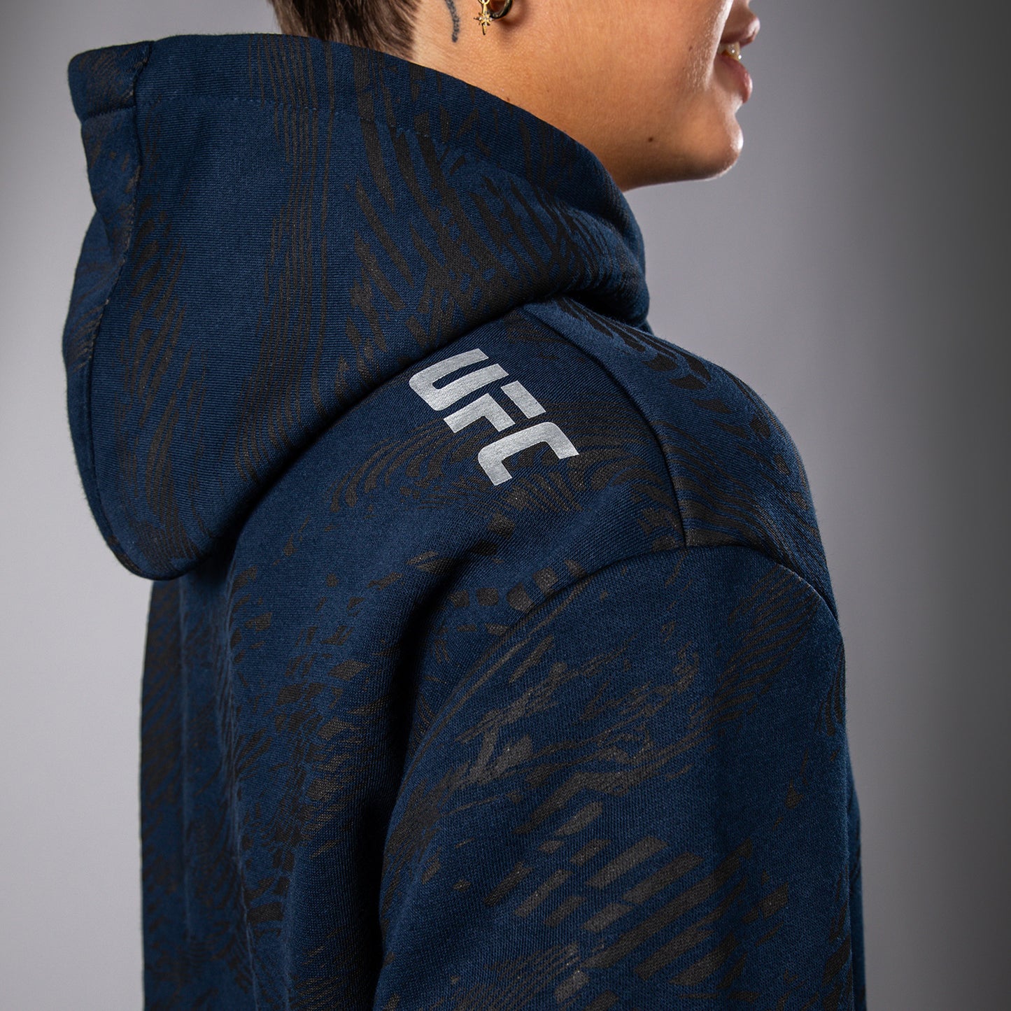 UFC Fusion by Venum Fight Week Damen Pullover Hoodie - Ozeanisches Blau