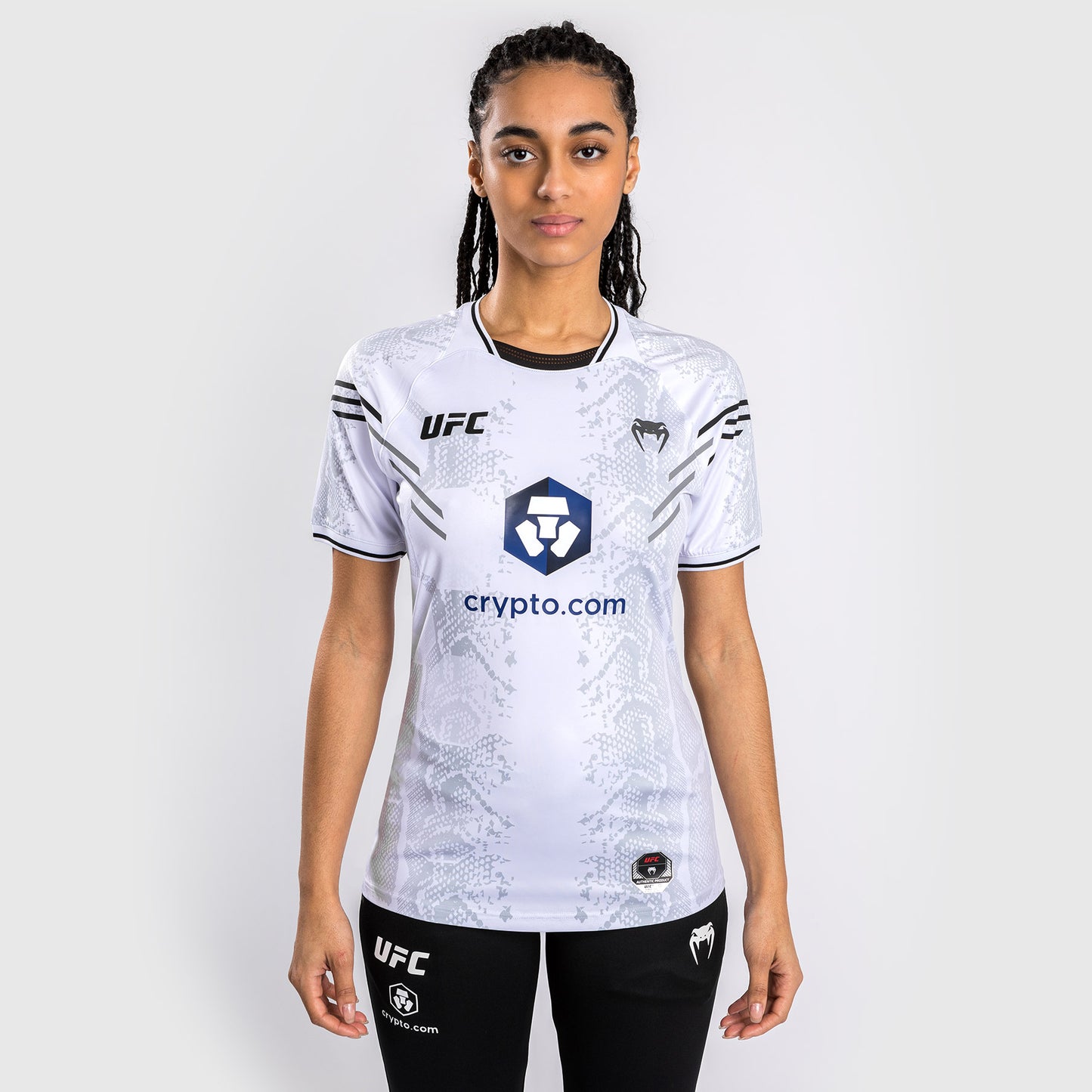 UFC Adrenaline by Venum Authentic Fight Night Walkout-Trikot für Frauen - Weiß
