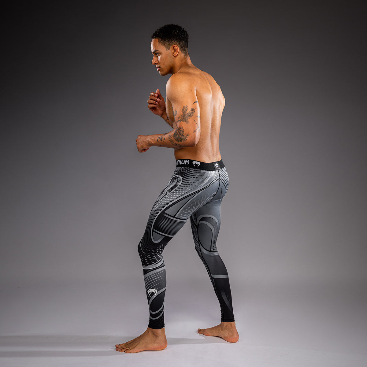 Venum Crimson Viper 2.0 Kompressionsleggings - Schwarz/Grau