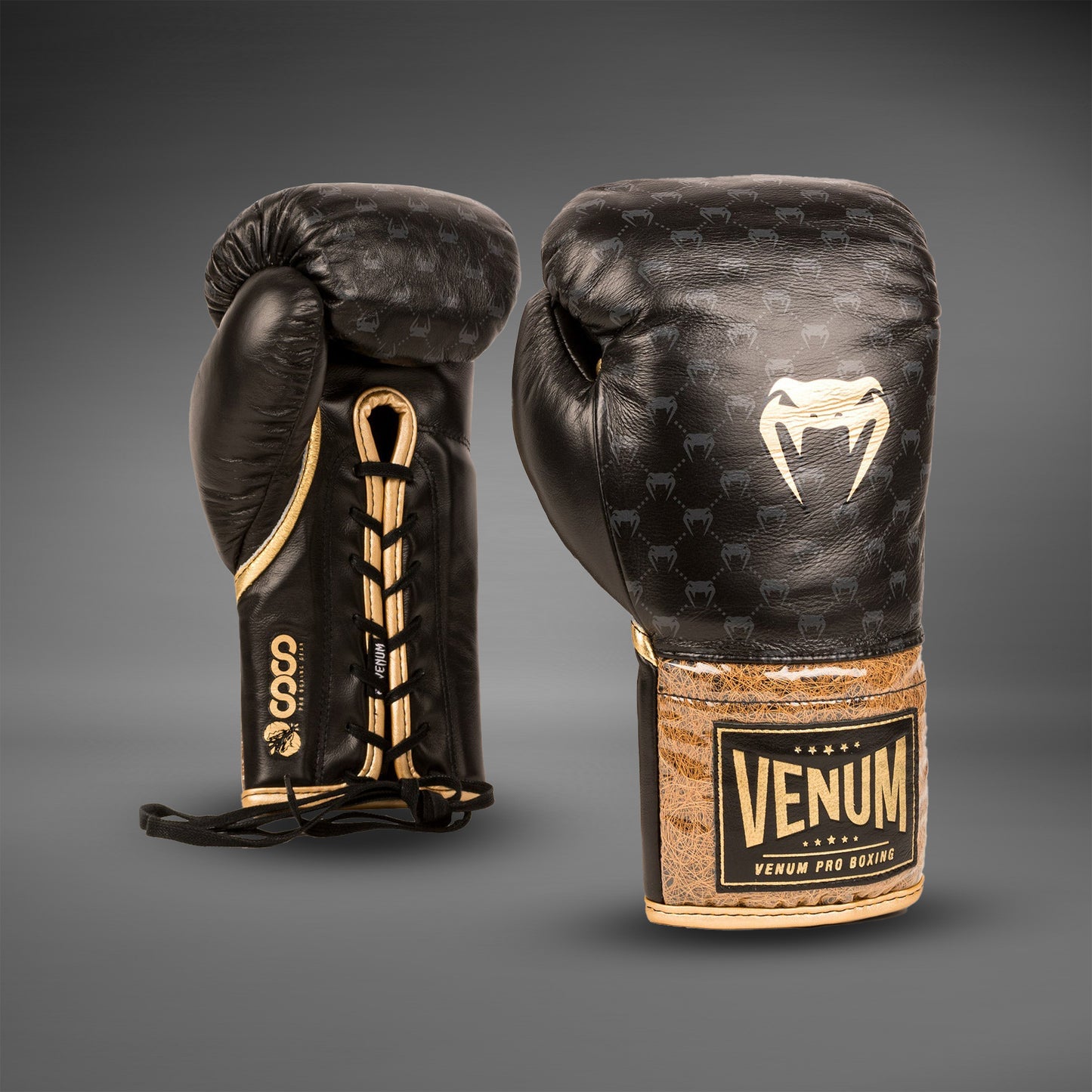 Venum Coco Monogram Pro Boxhandschuhe – Intense Black