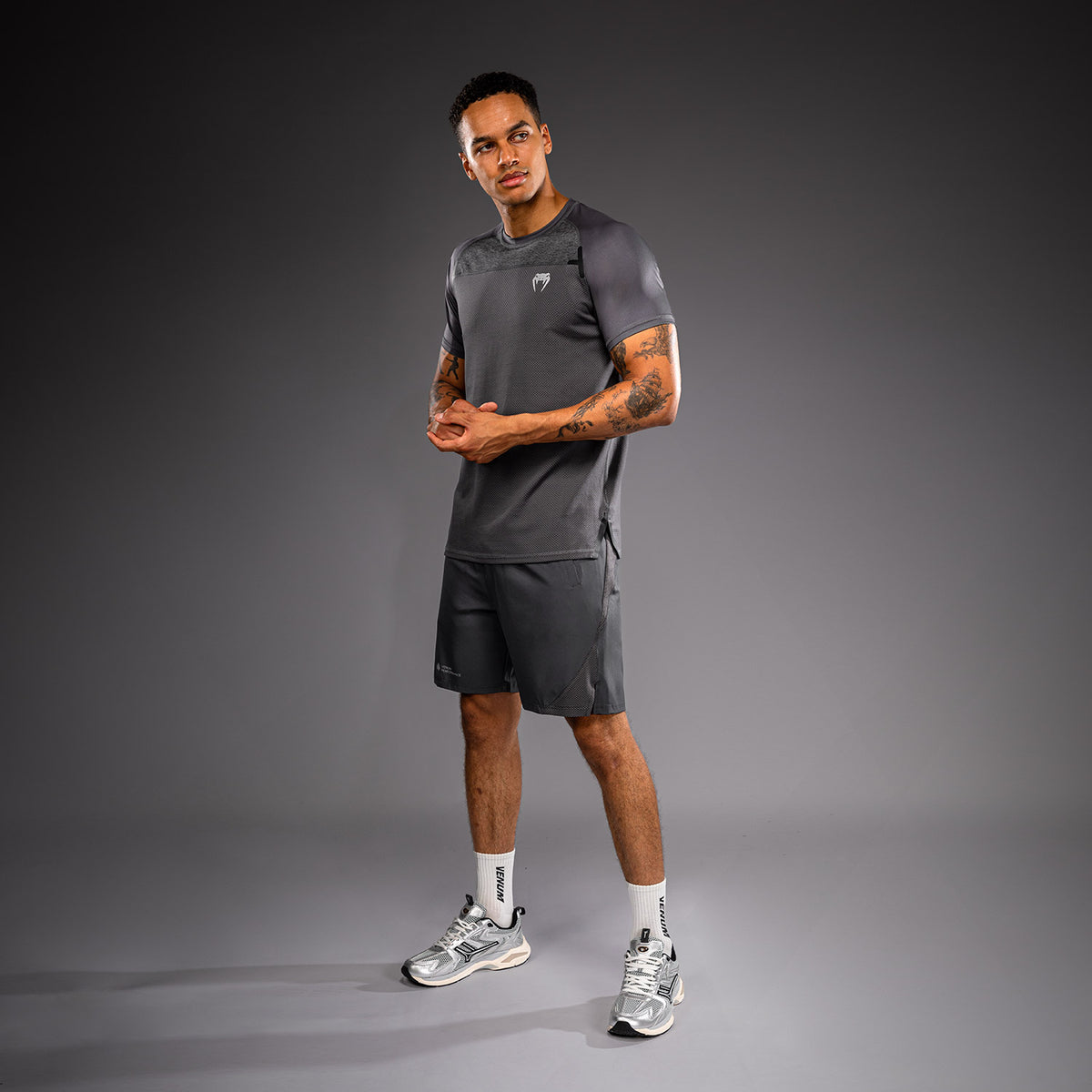 Venum G-Fit Scale Dry-Tech-T-Shirt - Grau