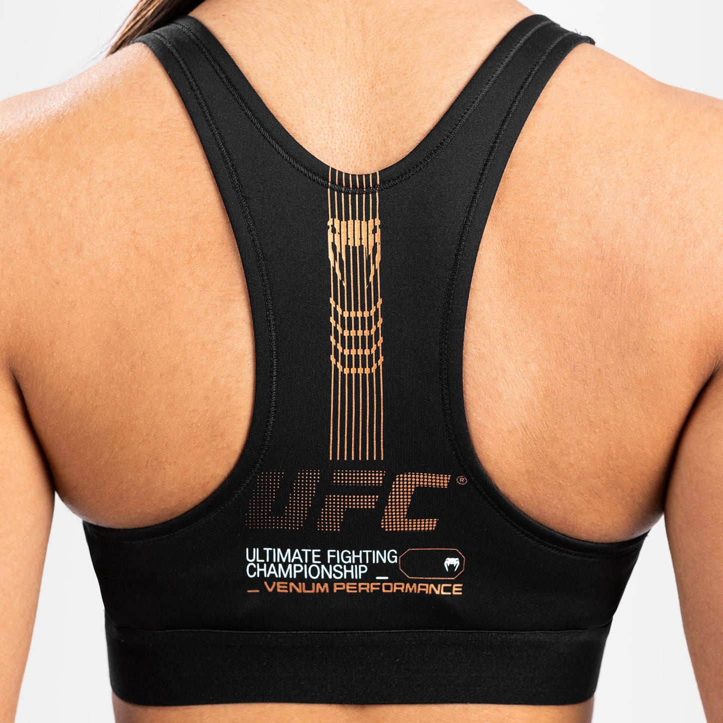 UFC Adrenaline by Venum Fight Week Sport-BH für Frauen - Khaki/Bronze