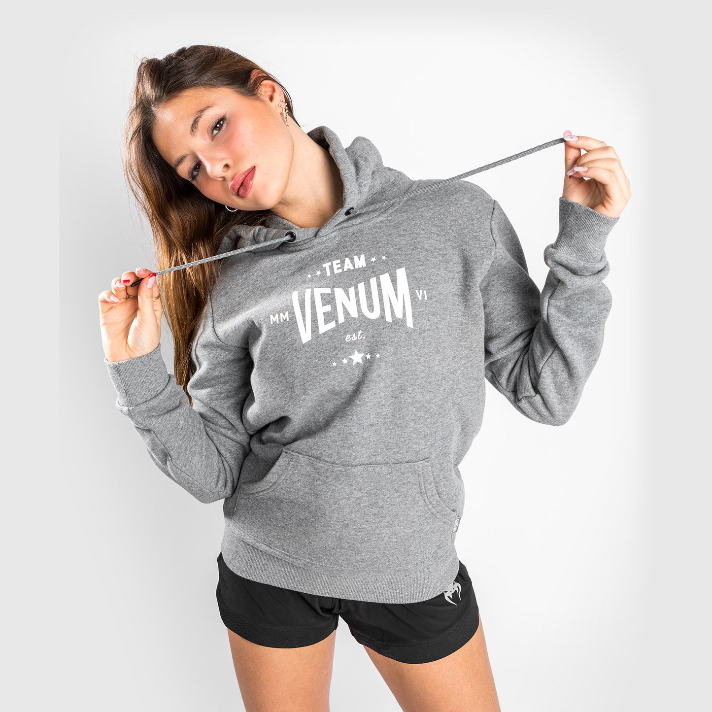 Venum Team 2.0 Hoodie für Frauen - Hellgrau