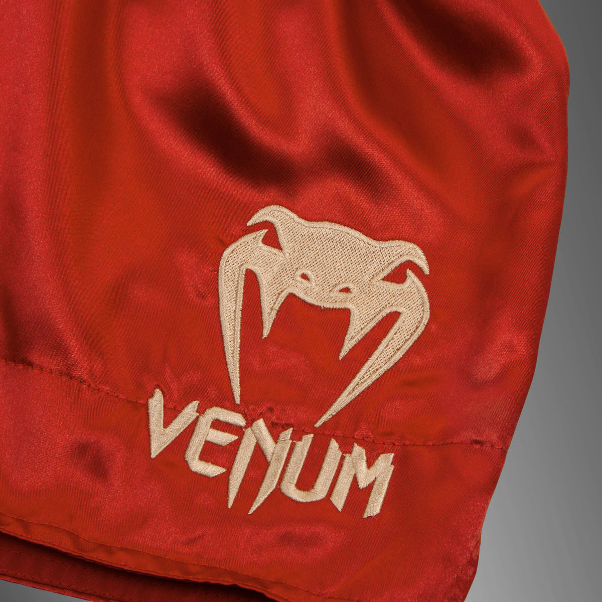 Venum Classic Shorts Muay Thai - Bordeaux/Gold