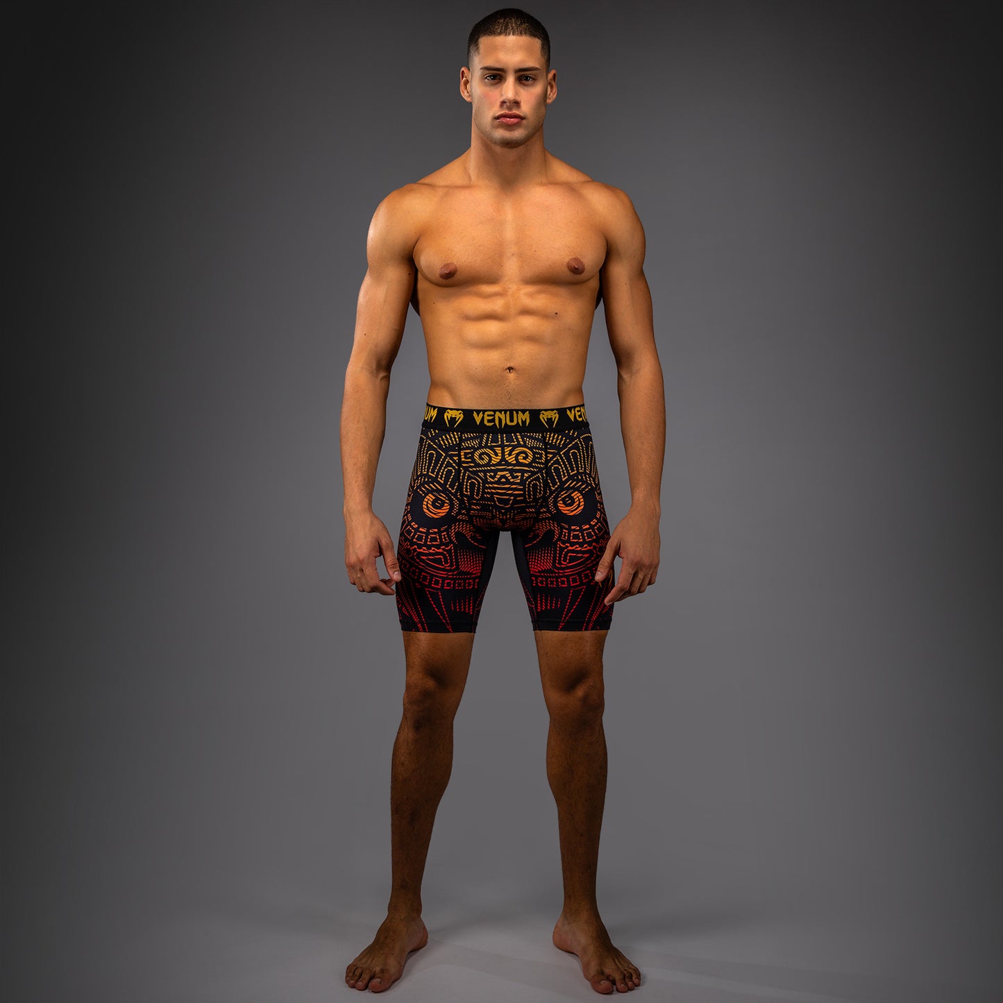 Venum Quetzal Fury Vale Tudo - Schwarz/Fury Rot/Tangerine