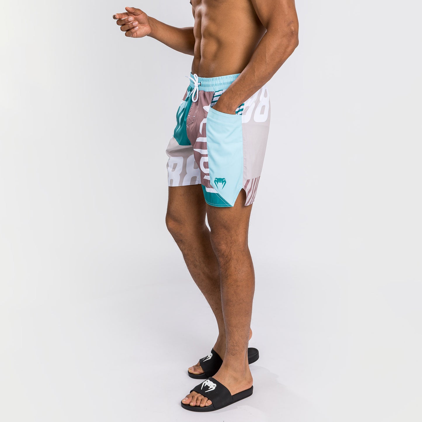 Venum Summer 88 Boardshorts - Clearwater/Mozaic Blue
