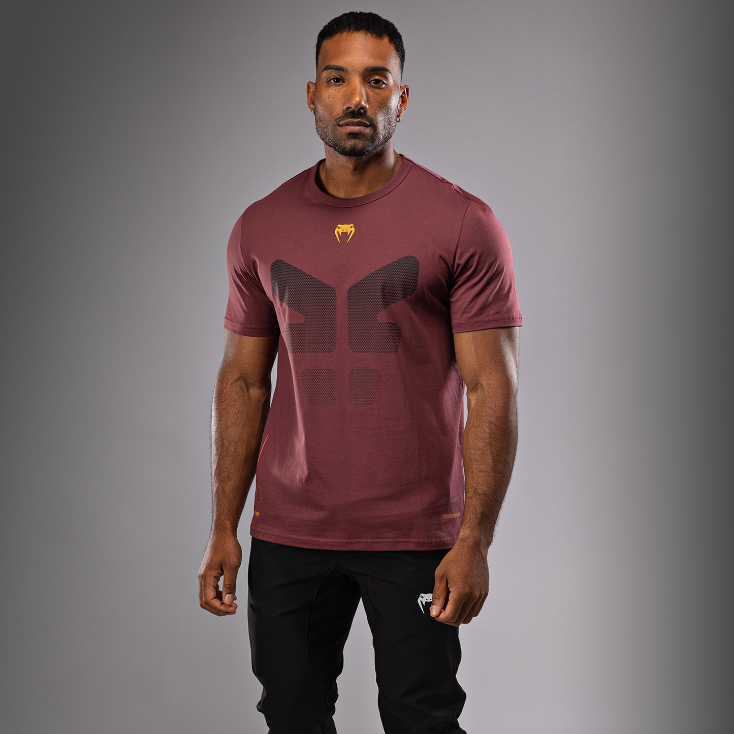 Venum Tactical XT T-Shirt - Schwarz/Burgund/Gold