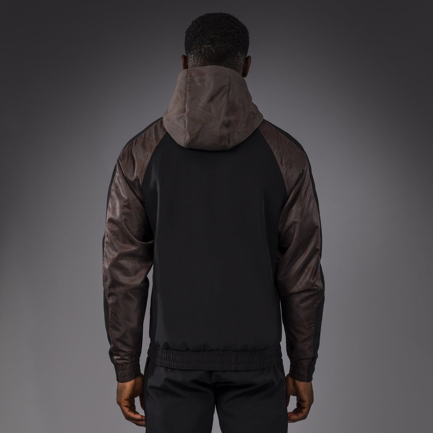 UFC Fusion by Venum Fight Week Herren Zip Hoodie - Erdiges Braun