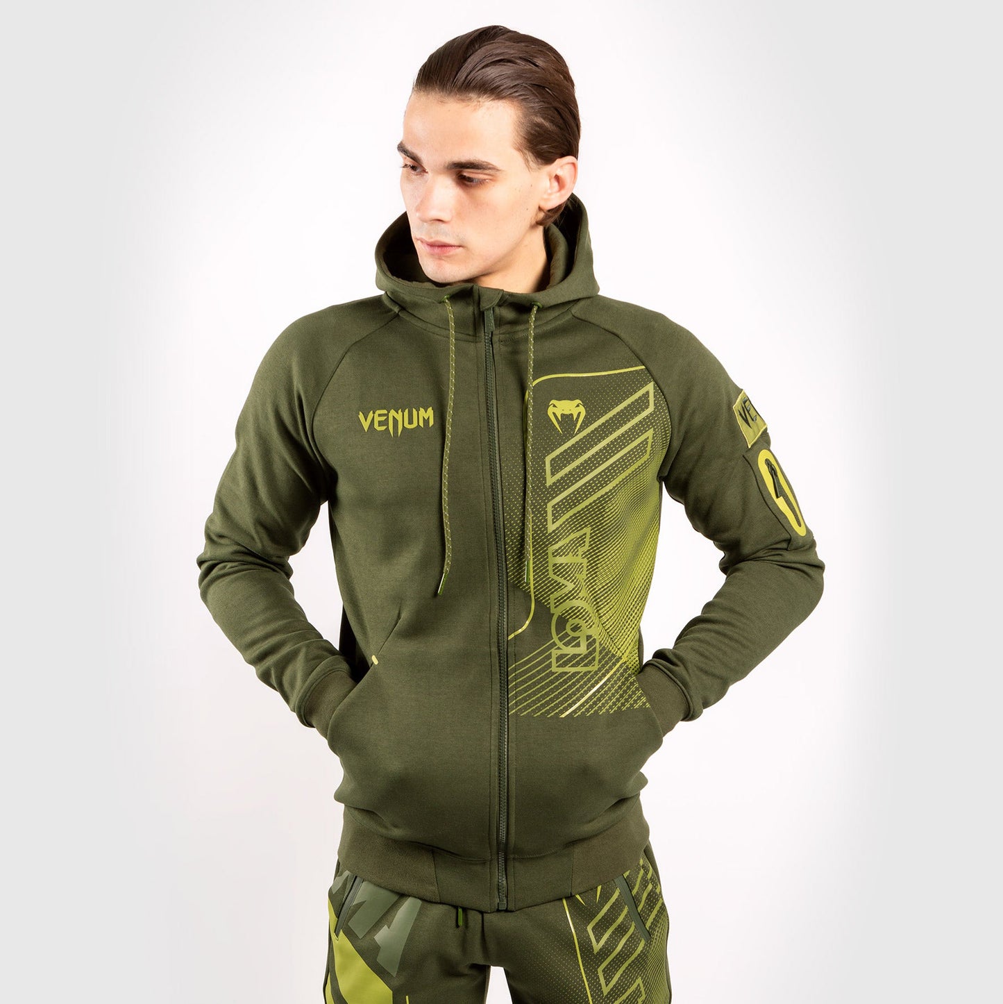 Venum Loma Commando Hoodie Khaki