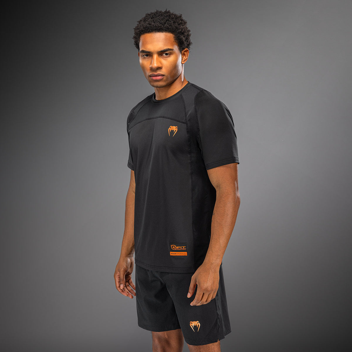 Venum G-Fit Revolution Dry-Tech-T-Shirt - Schwarz/Kupfer