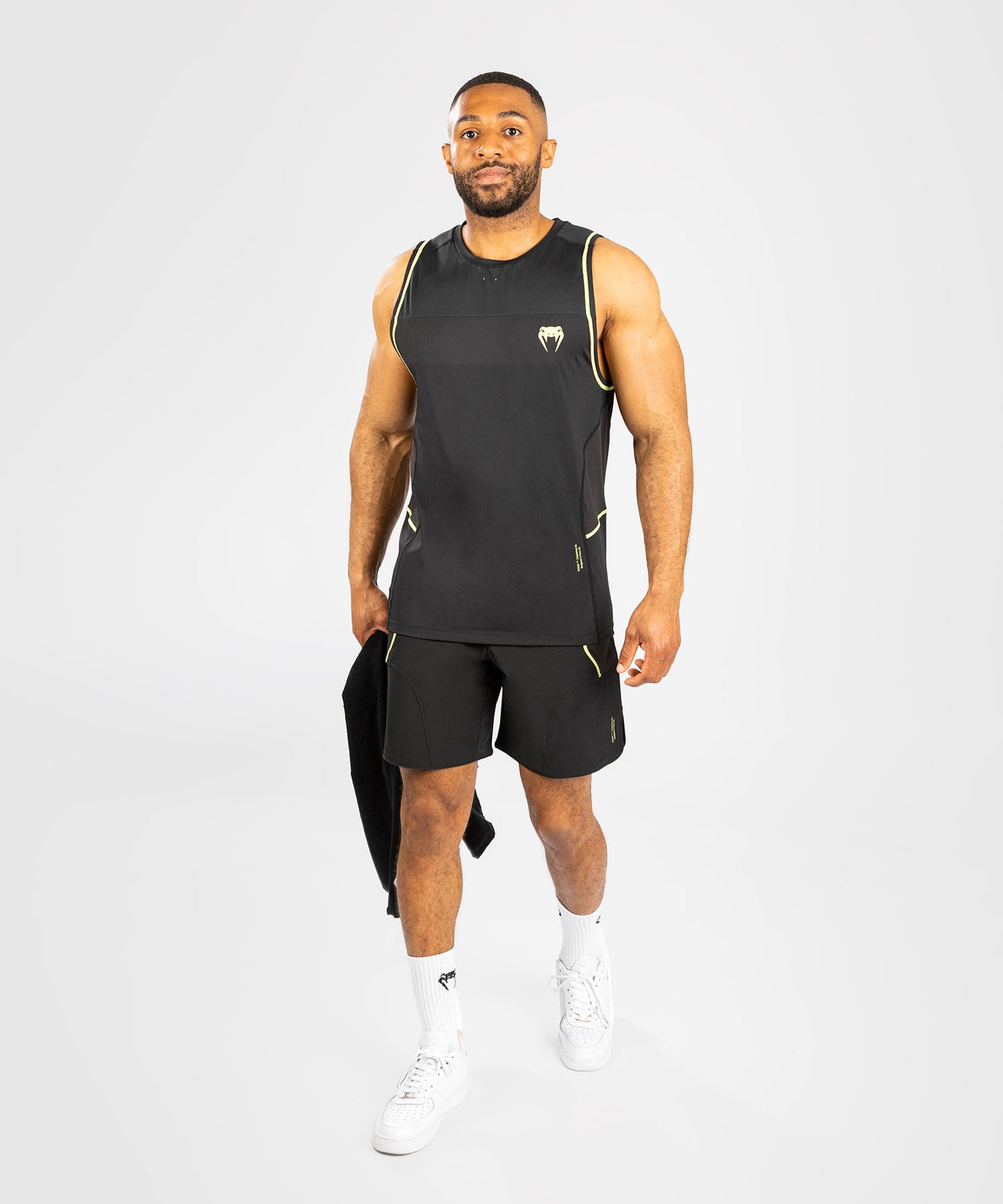 Venum Fusion 2.0  Herren Dry-Tech Tank-Top - Schwarz/Gelb