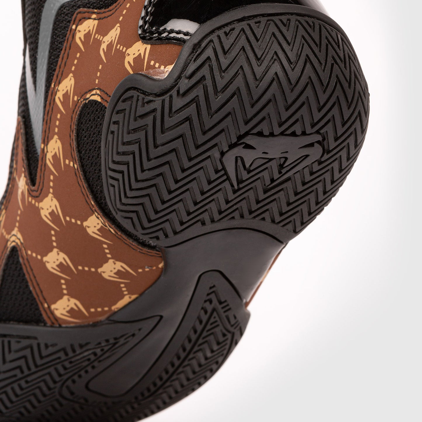 Venum Elite Evo Monogram Boxing Schuhe – Schwarz/Braun