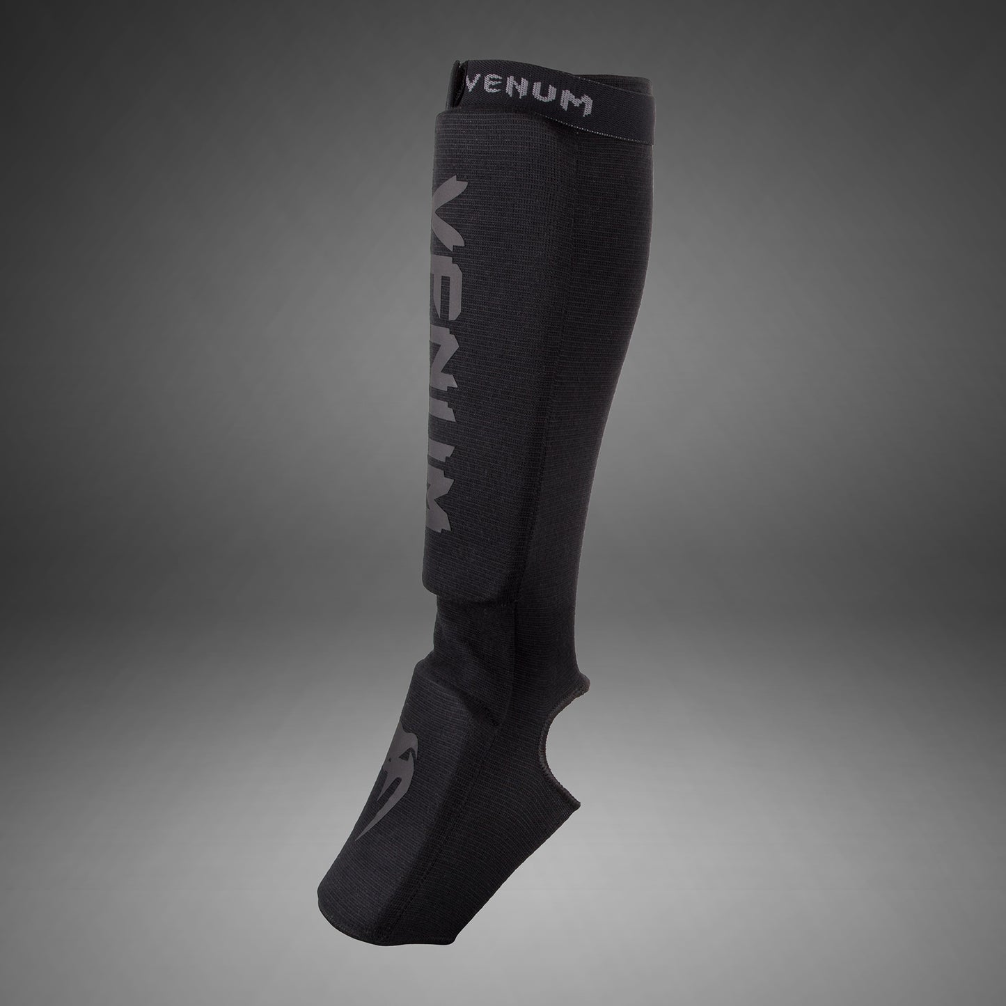 Venum Kontact Schienbeinschoner - Schwarz/Schwarz