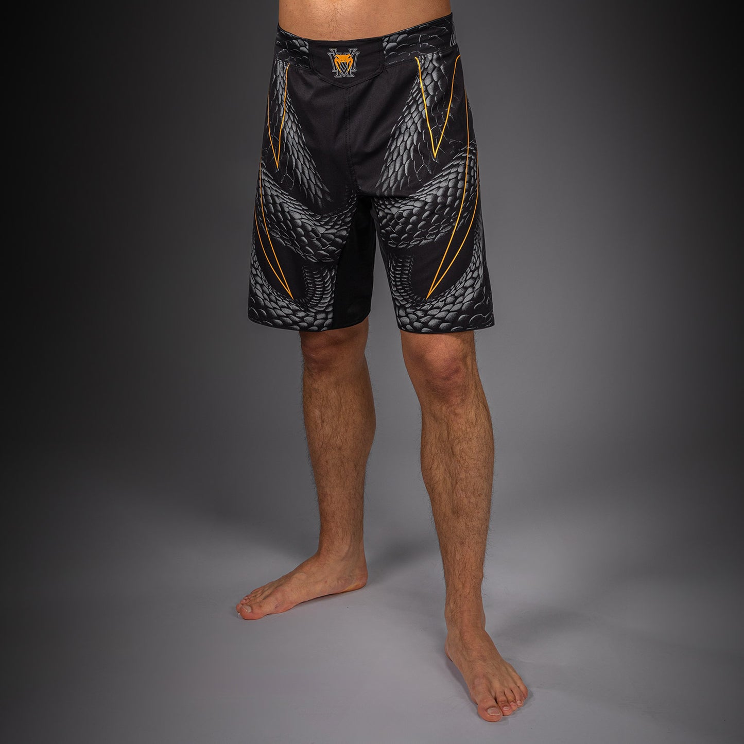 Venum Matupa Fightshorts - Schwarz/Grau/Gold