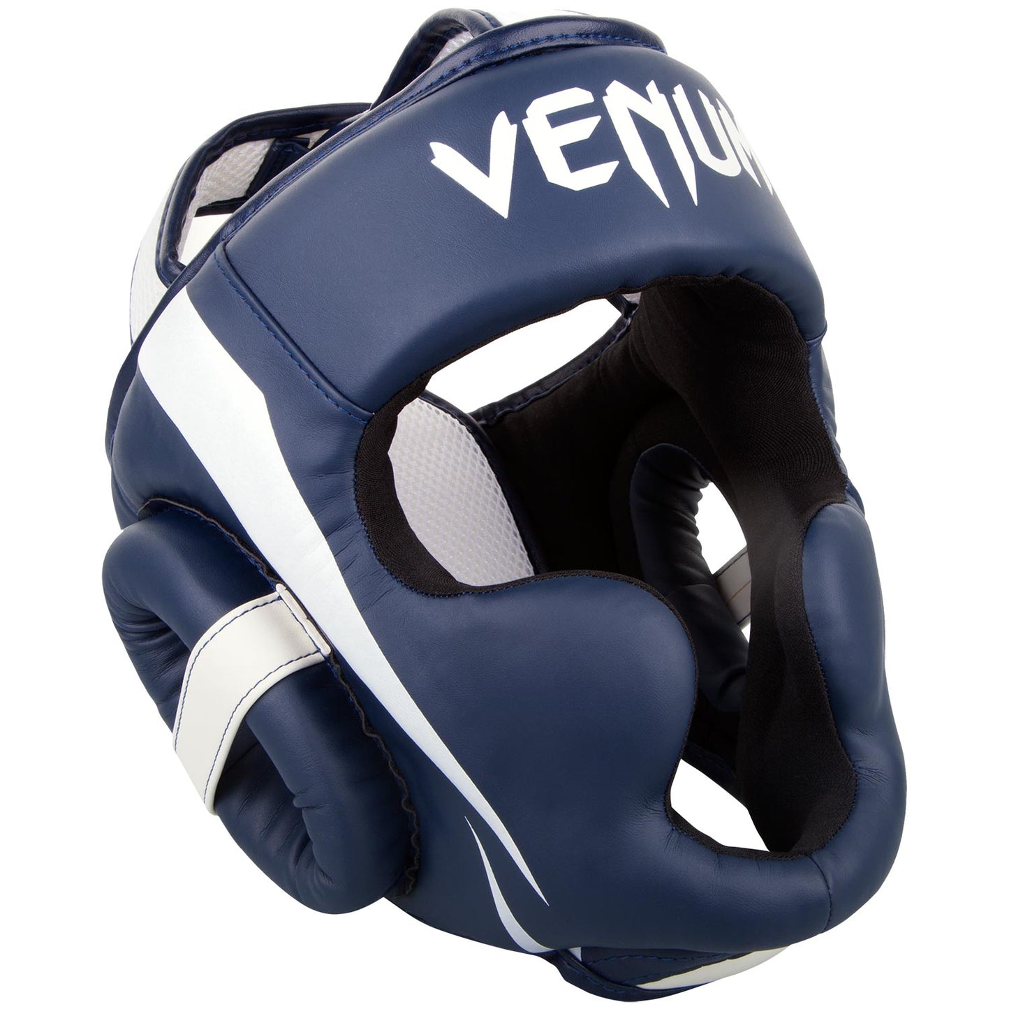 Venum Elite Kopfschutz-Weiß/Marineblau