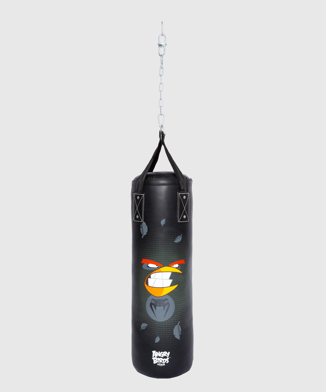 Venum Angry Birds Boxsack – Für Kinder – Schwarz/Rot