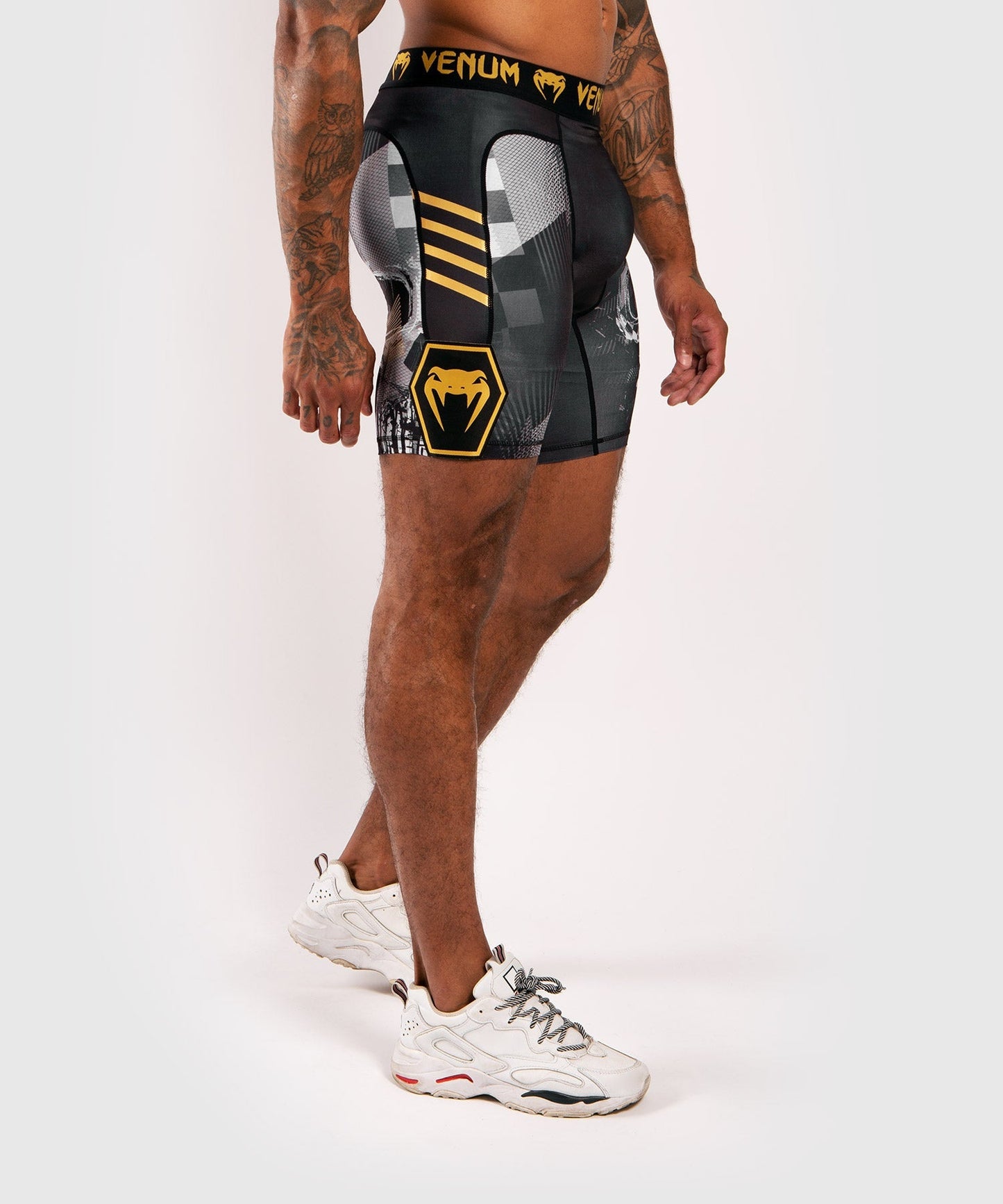 Venum Skull Kompressionsshorts - Schwarz