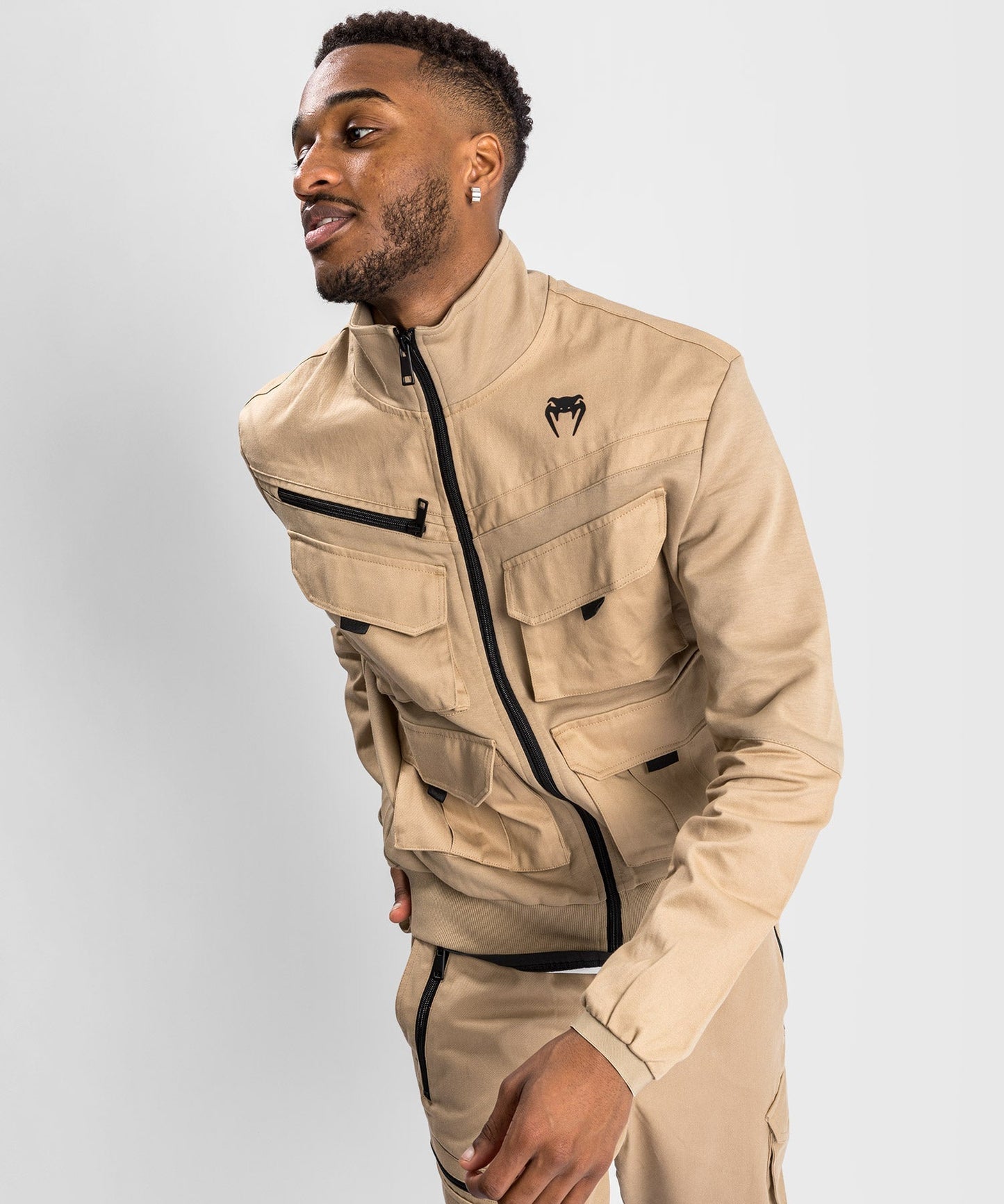 Venum Cargo Jacke mit Reißverschluss - Sand