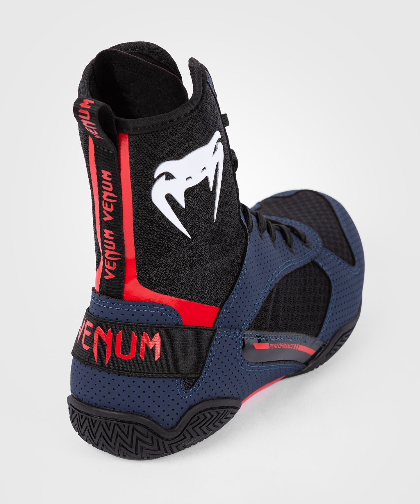 Venum Elite Boxing Schuhe - Navy/Schwarz/Rot