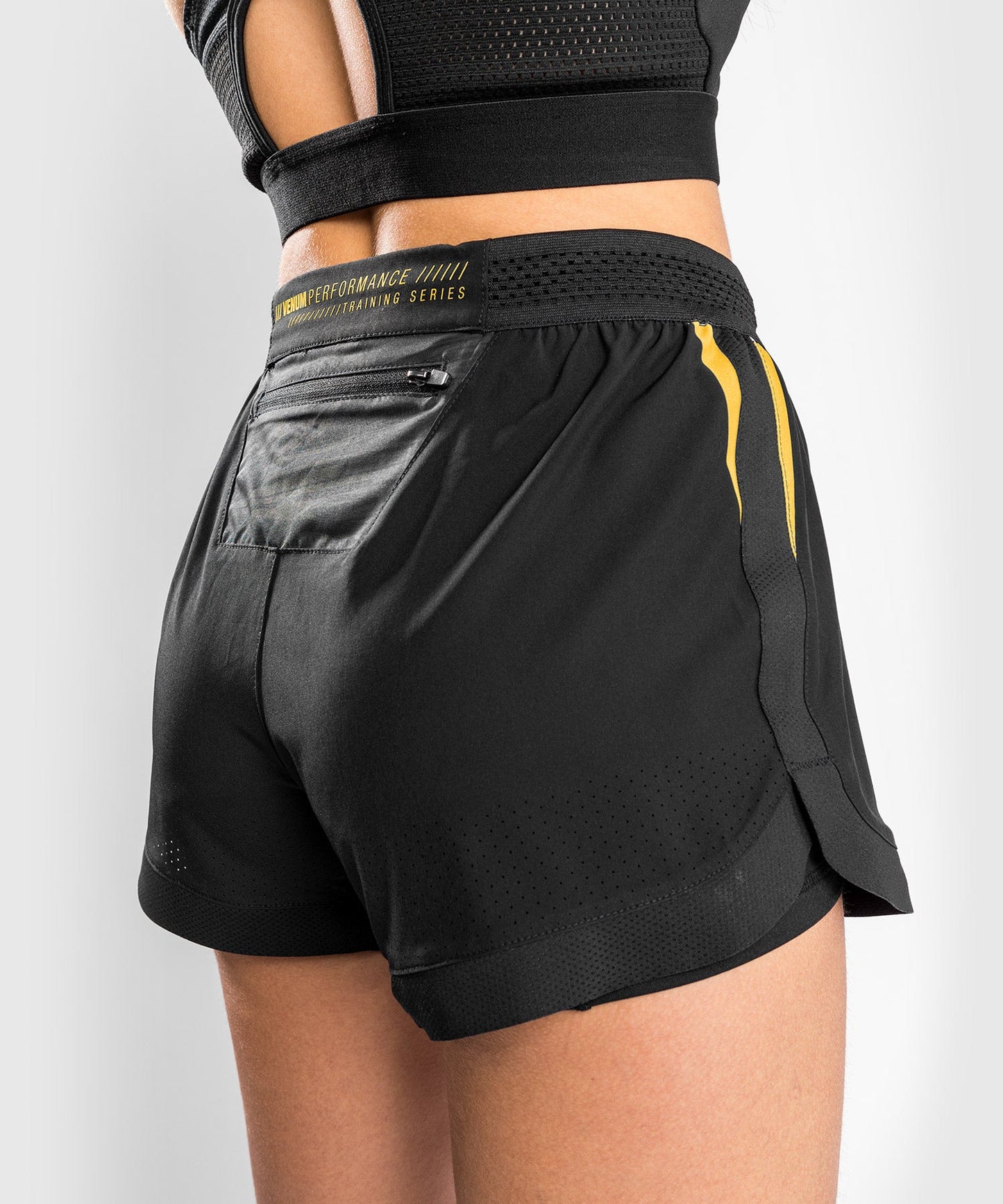Venum Tempest 2.0 Sport-Shorts : Schwarz / Gold