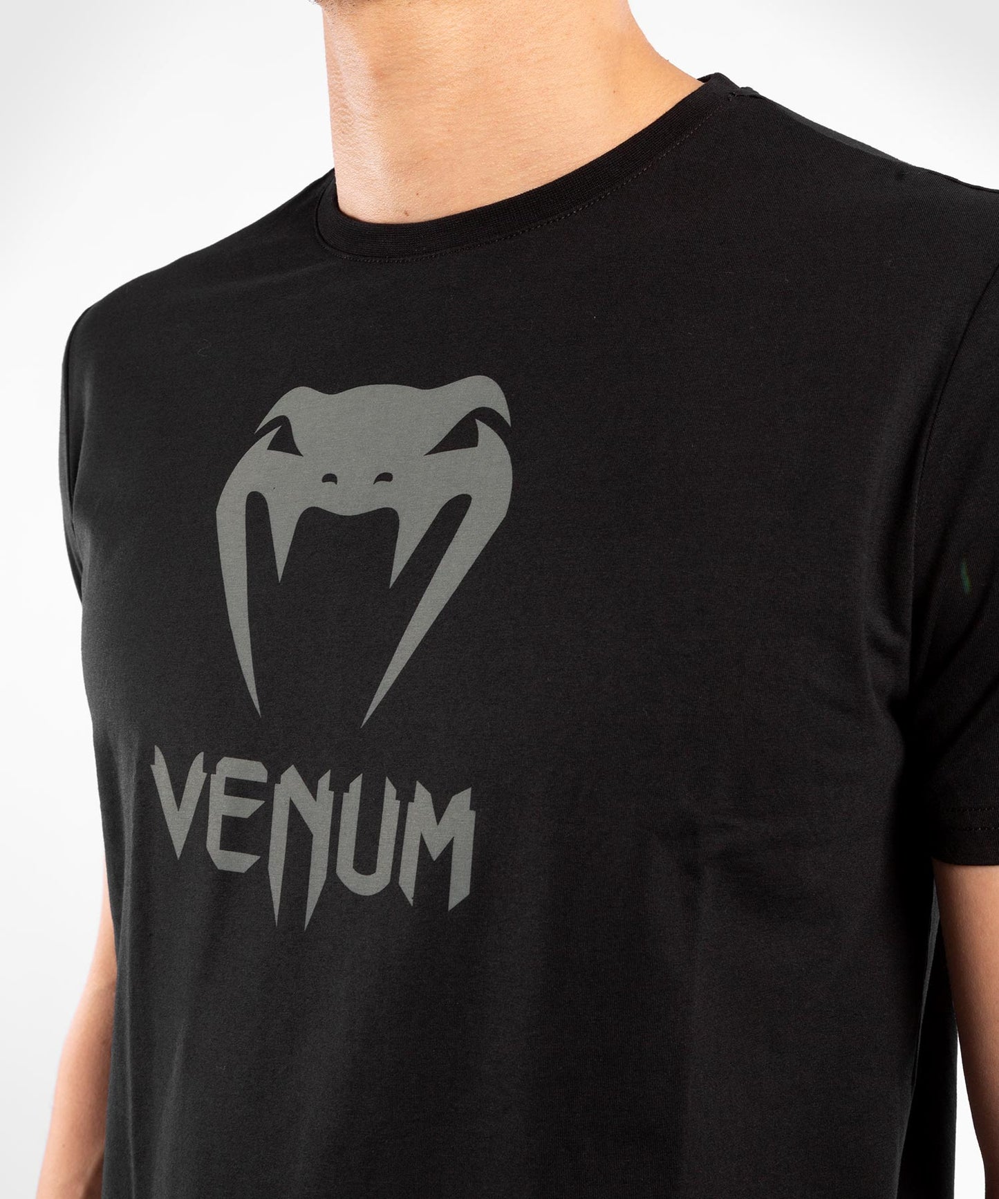 Venum Classic T-Shirt - Schwarz/Dunkelgrau