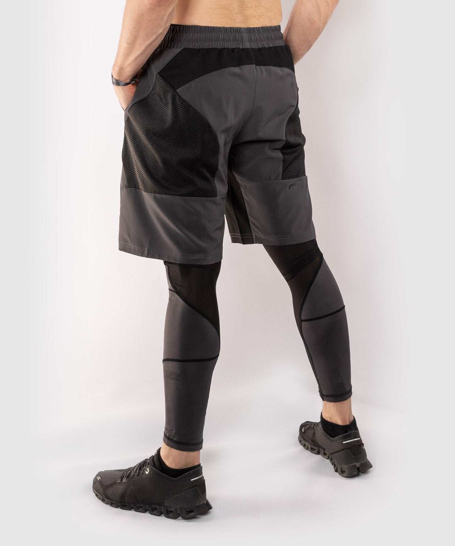 Venum G-Fit Trainings-Shorts - Grau/Schwarz