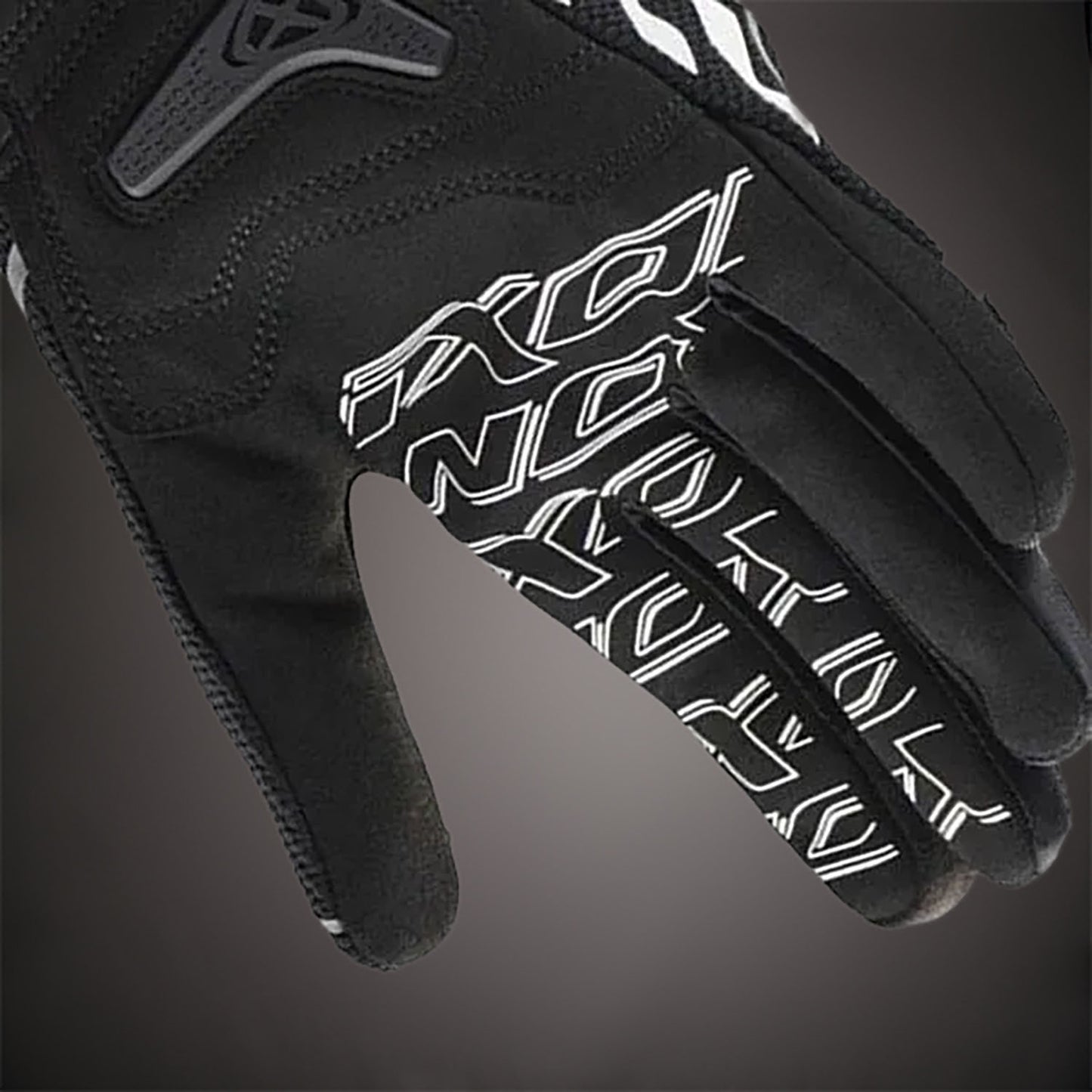 Venum x Ixon Hurry Motorradhandschuh – Schwarz/Weiß/Anthrazit