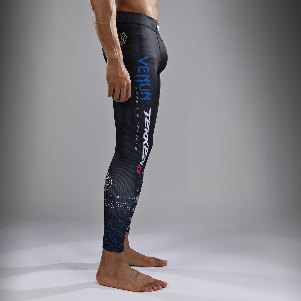 Venum x TEKKEN 8 - Paul Phoenix Spats - Schwarz/Blau