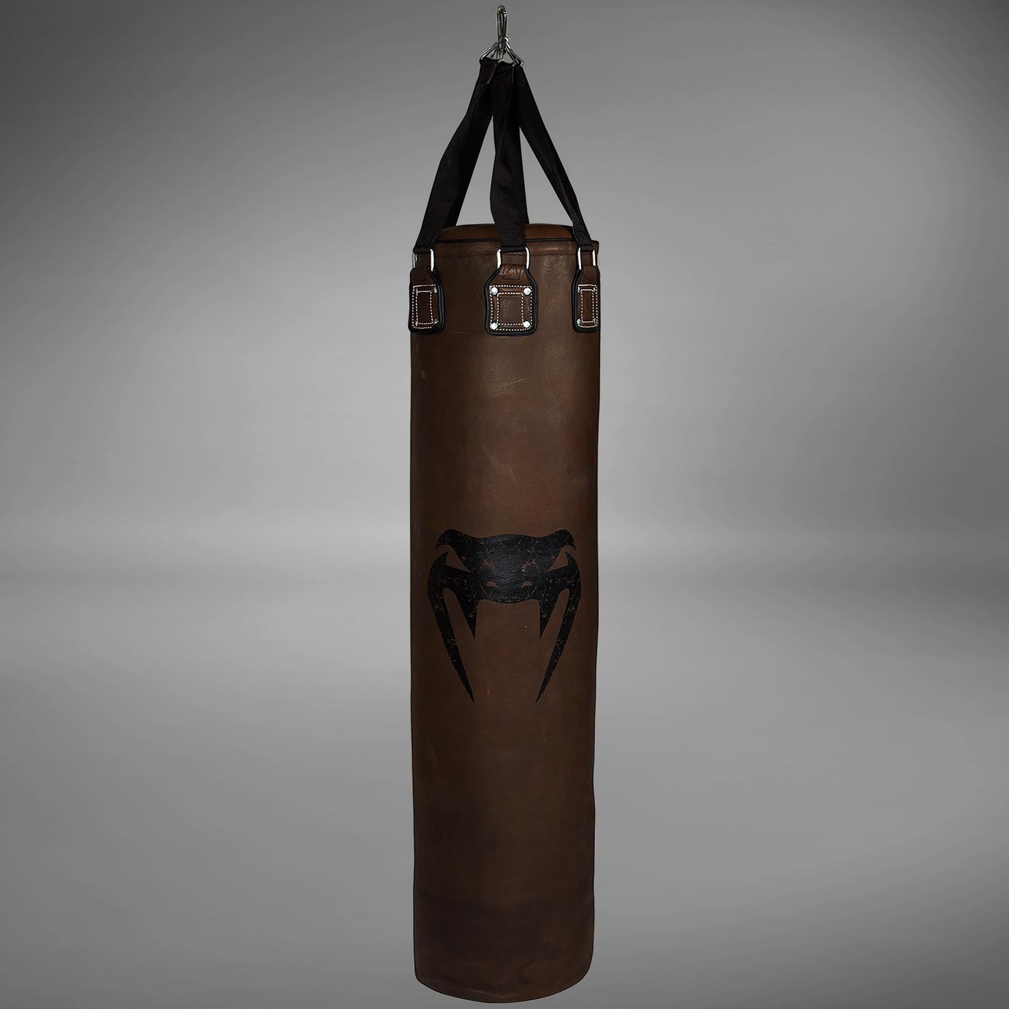 Venum Vintage Boxsack - Braun - Gefüllt - Rindsleder