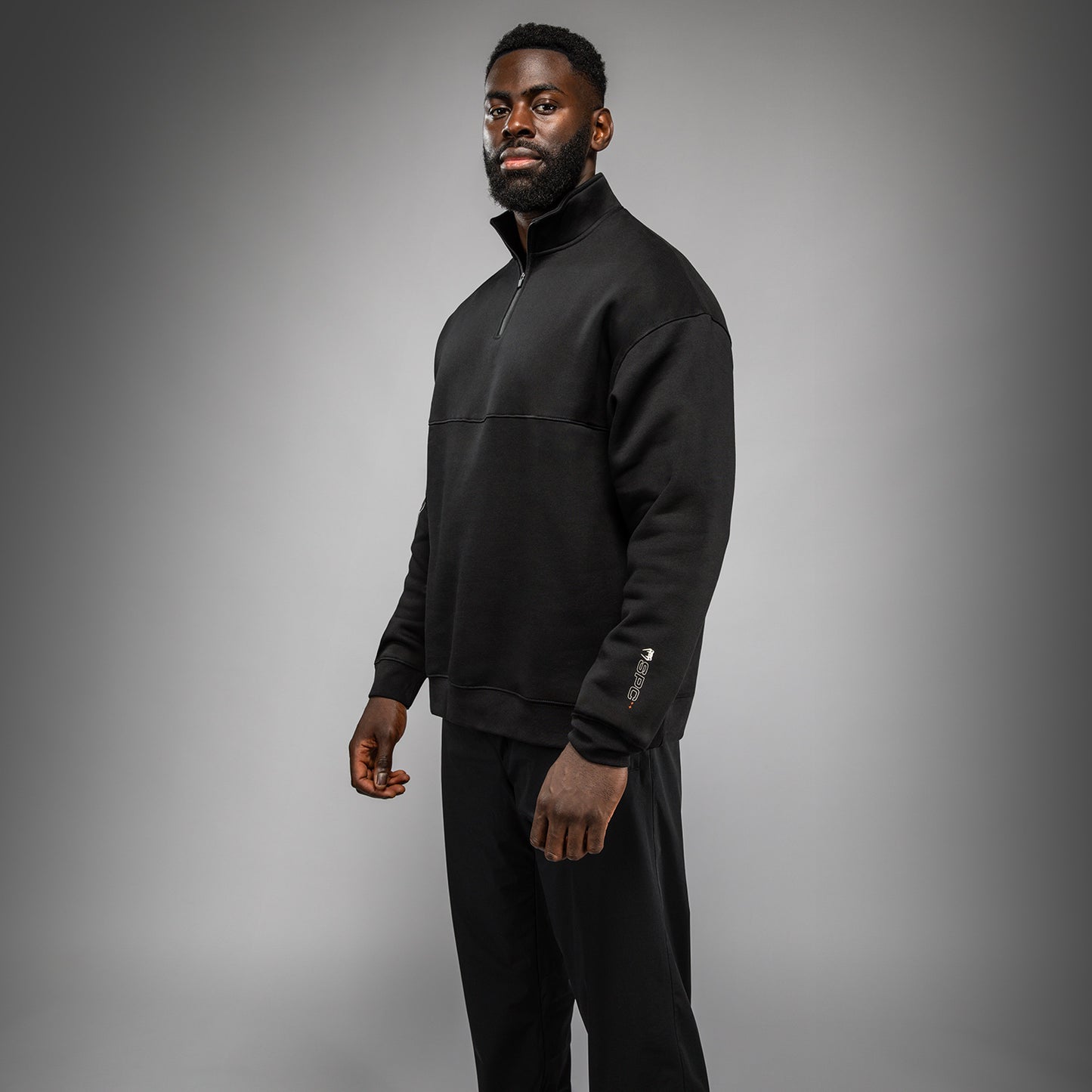 Venum Eclipse Half-Zip Sweatshirt – Schwarz/Ivory