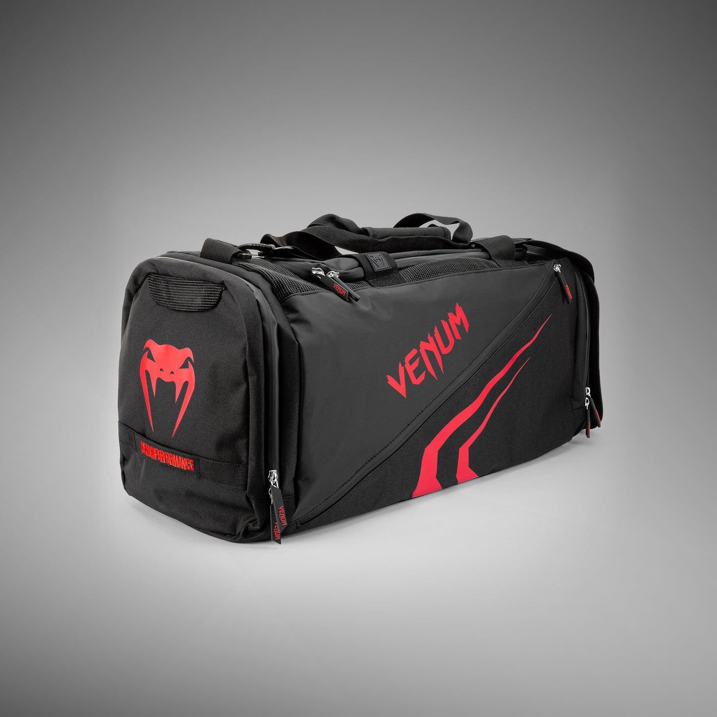 Venum Trainer Lite Evo Sporttasche (48L) – Schwarz/Rot