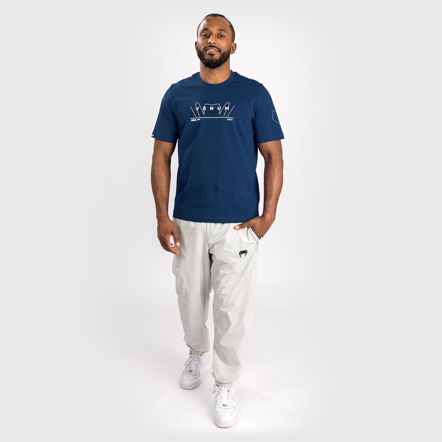Venum Snake Print T-Shirt - Marineblau