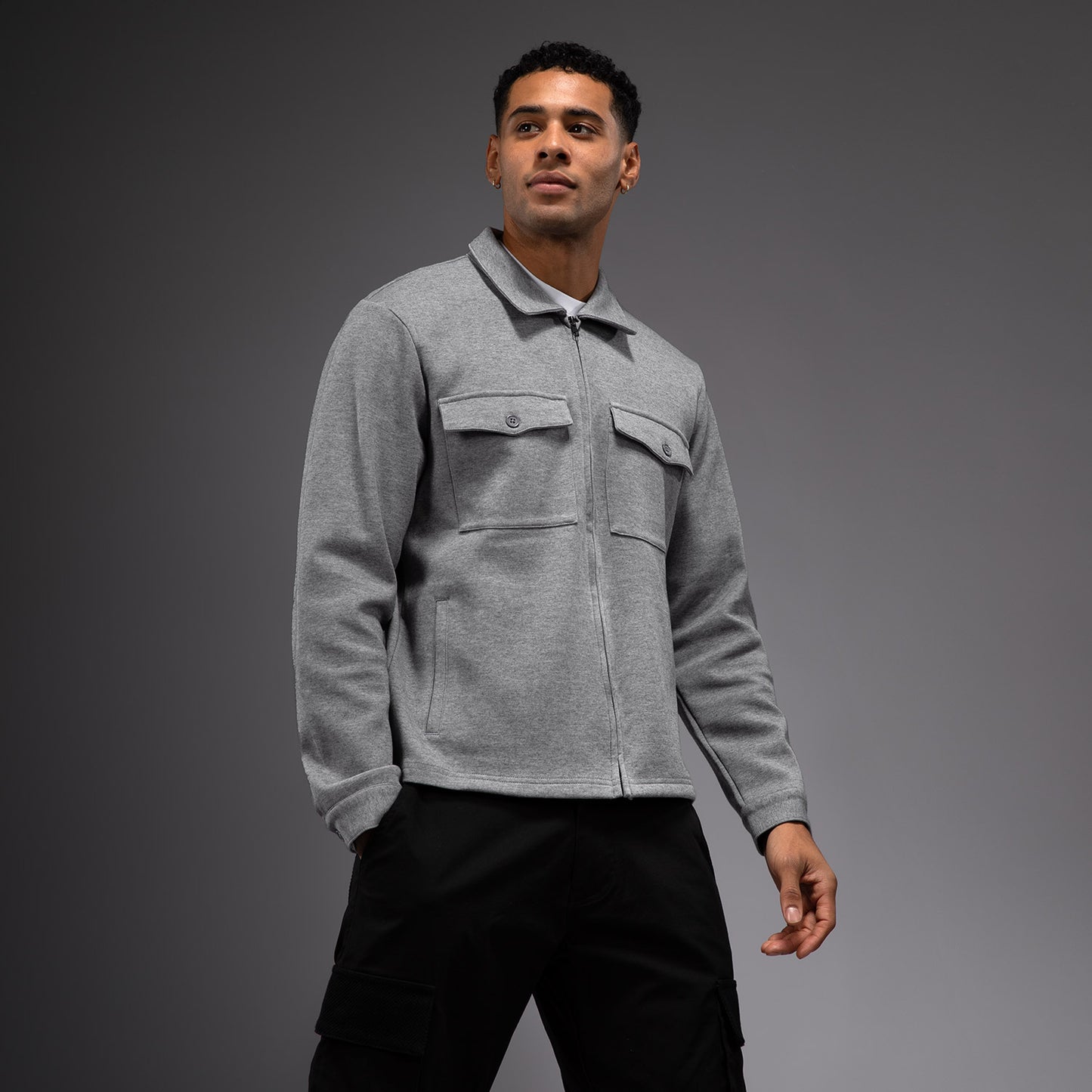 Venum City Core Jacke - Cloud Grey