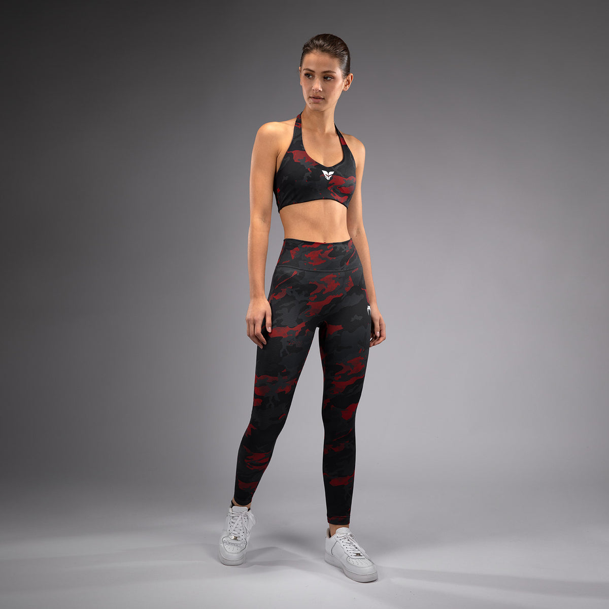 Venum x Sophia Rose Damen Voll-Länge Leggings - Urban Red Camo