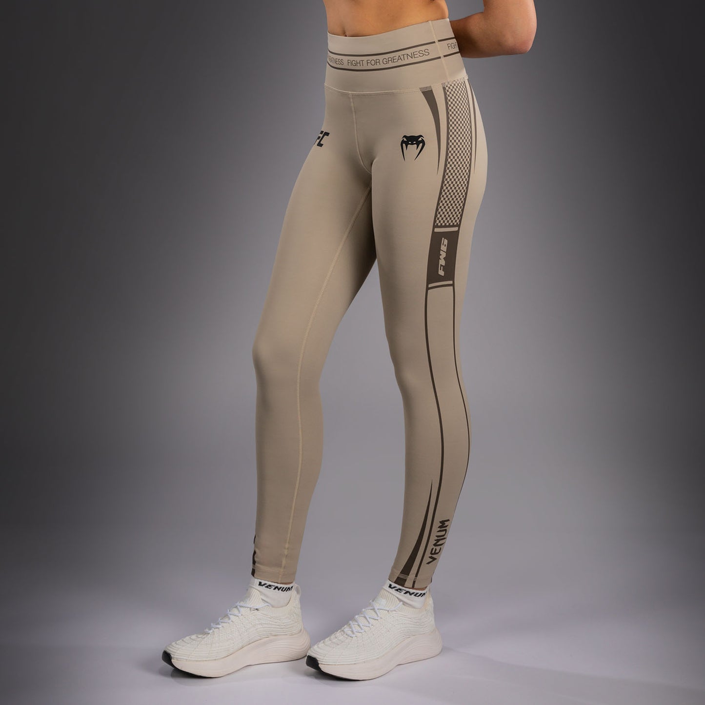 Venum UFC Unity by Venum Authentic Fight Week Damen Funktions-Kompressionshose - Sand