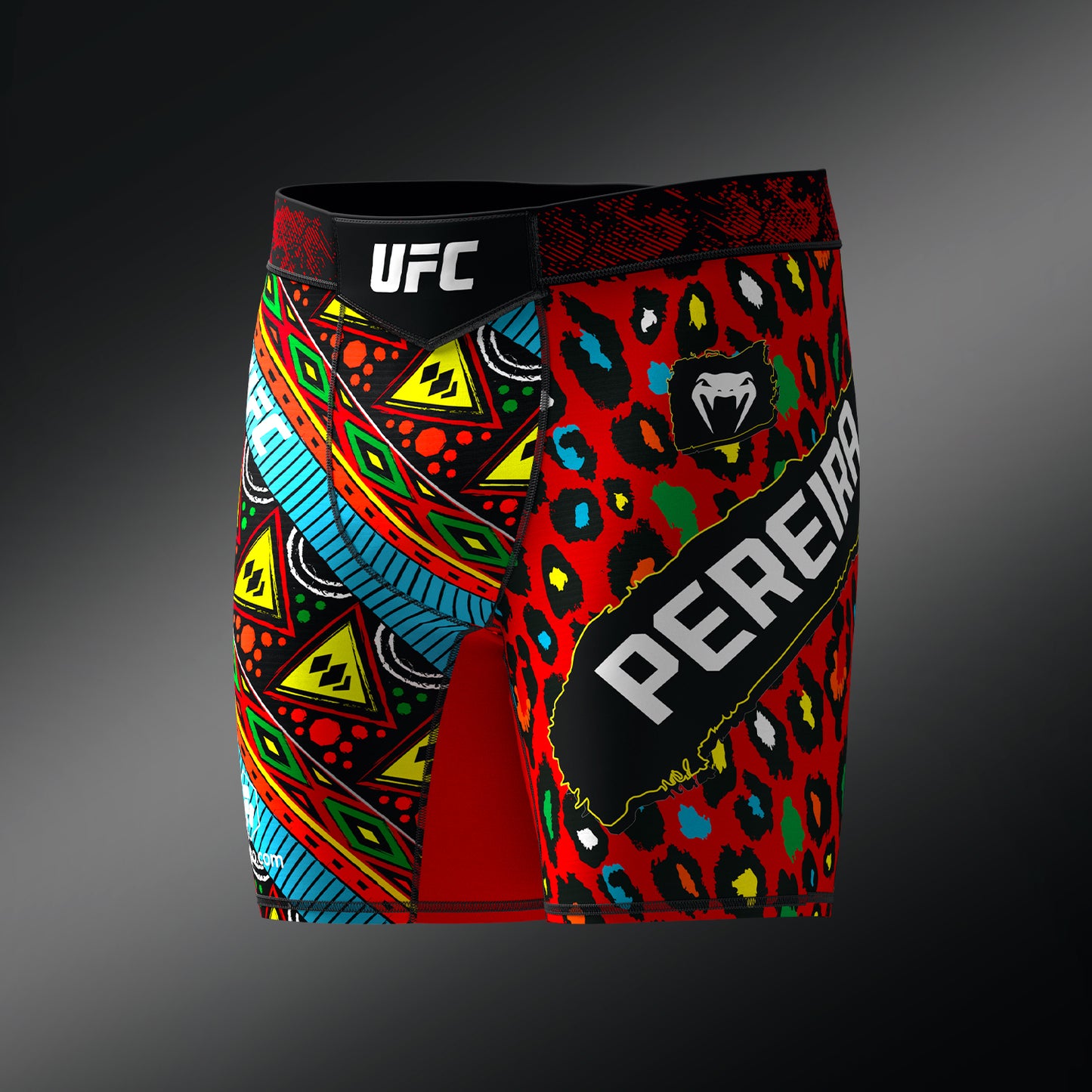 UFC Unrivaled by Venum Alex Pereira Zweite Auflage Herren Vale Tudo Shorts – Rot