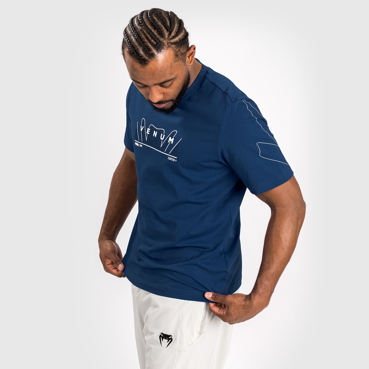 Venum Snake Print T-Shirt - Marineblau