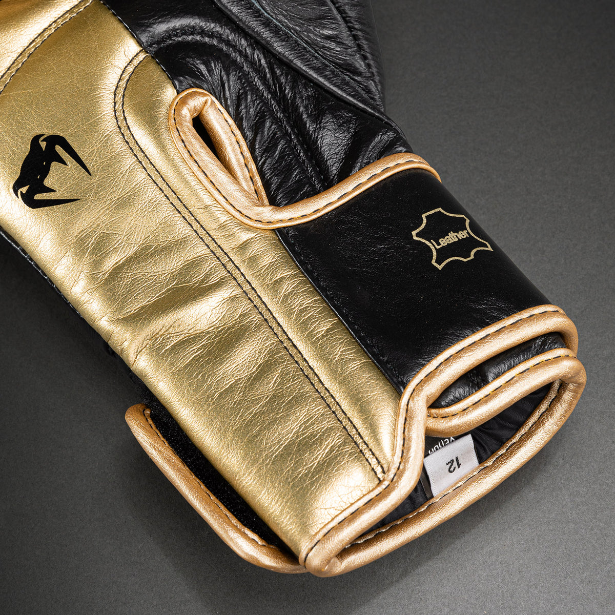 Venum Hammer Pro Boxhandschuhe mit Klettverschluss - Schwarz/Gold