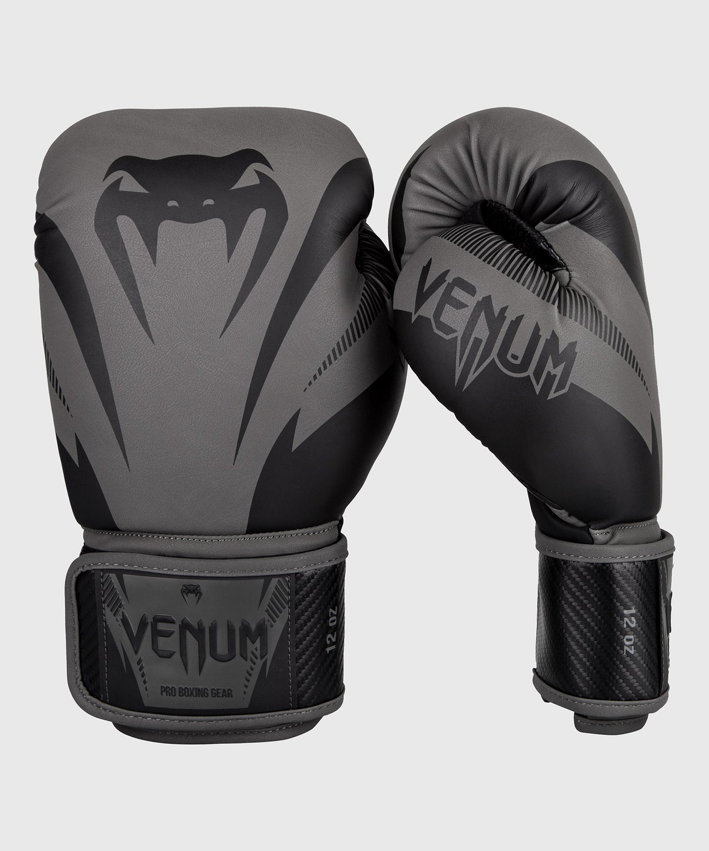 Venum Impact Boxhandschuhe - Grau/Schwarz