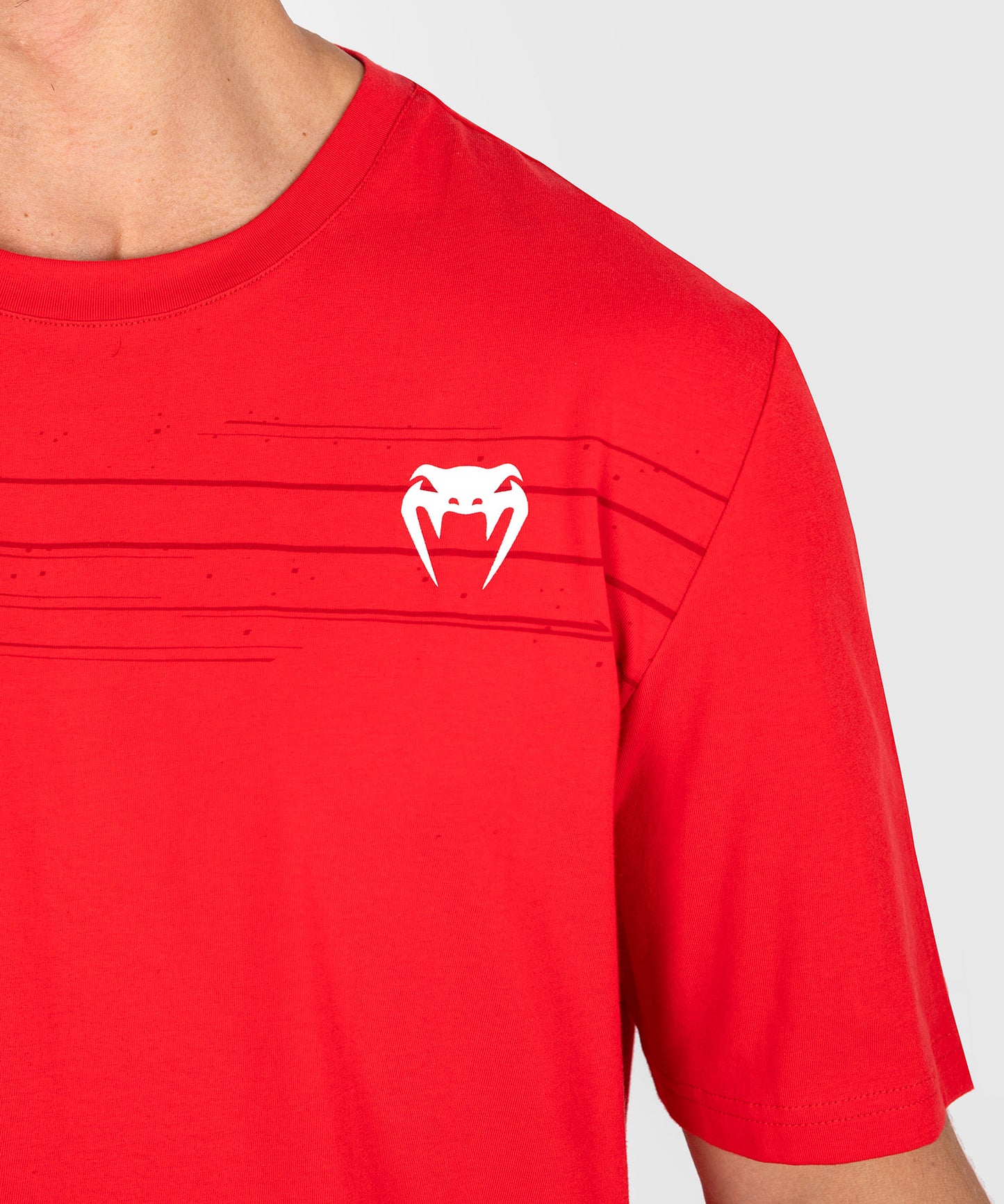 T-Shirt Homme UFC Venum Performance Institute 2.0 -Rouge - T-shirts