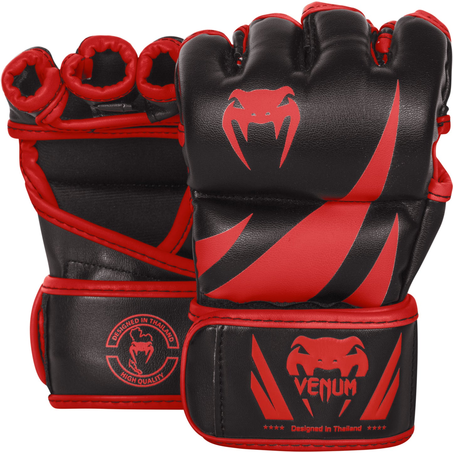 Venum Challenger MMA Handschuhe - Schwarz/Rot - Exklusiv