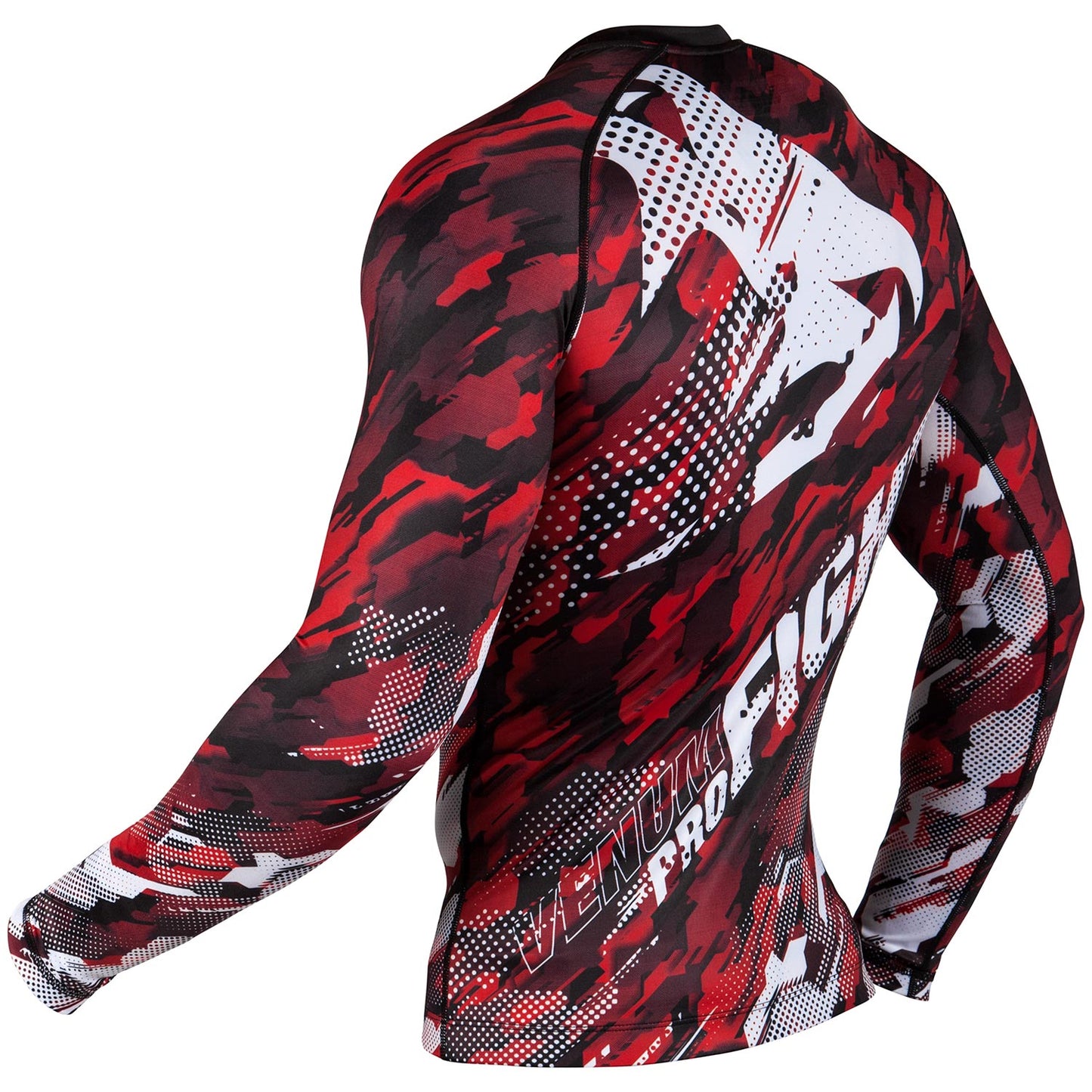 Venum Tecmo Rashguard -  Langarm - Rot